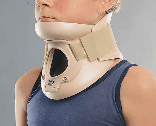 Neck orthosis for osteochondrosis