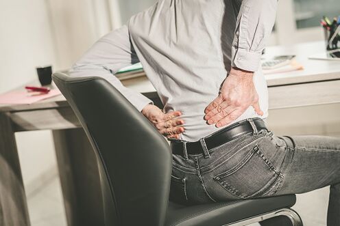 Back pain in men