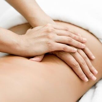 Massage during osteochondrosis of the lumbar spine